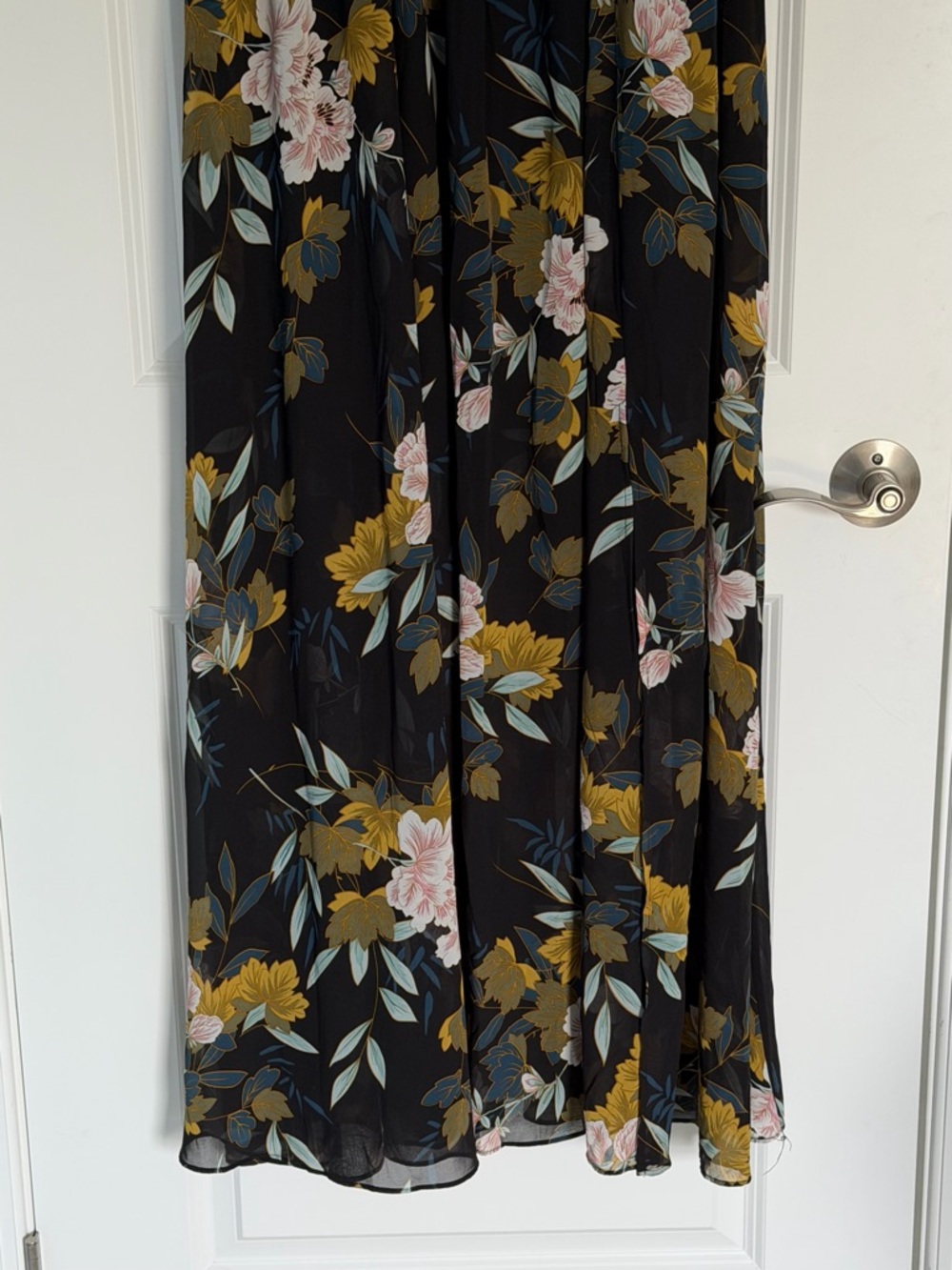 Baltic Born Midnight Floral Kia Kimono Maxi Dress Size XL 39707 - Picture 8 of 16